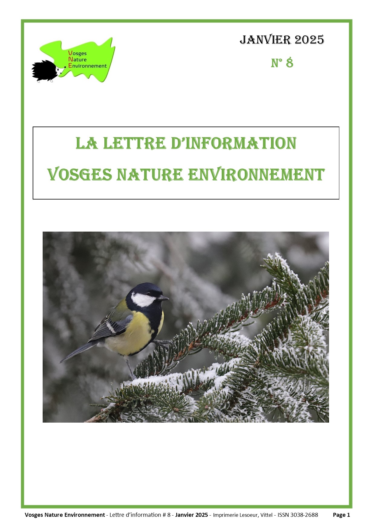 Lettre d’information n°8